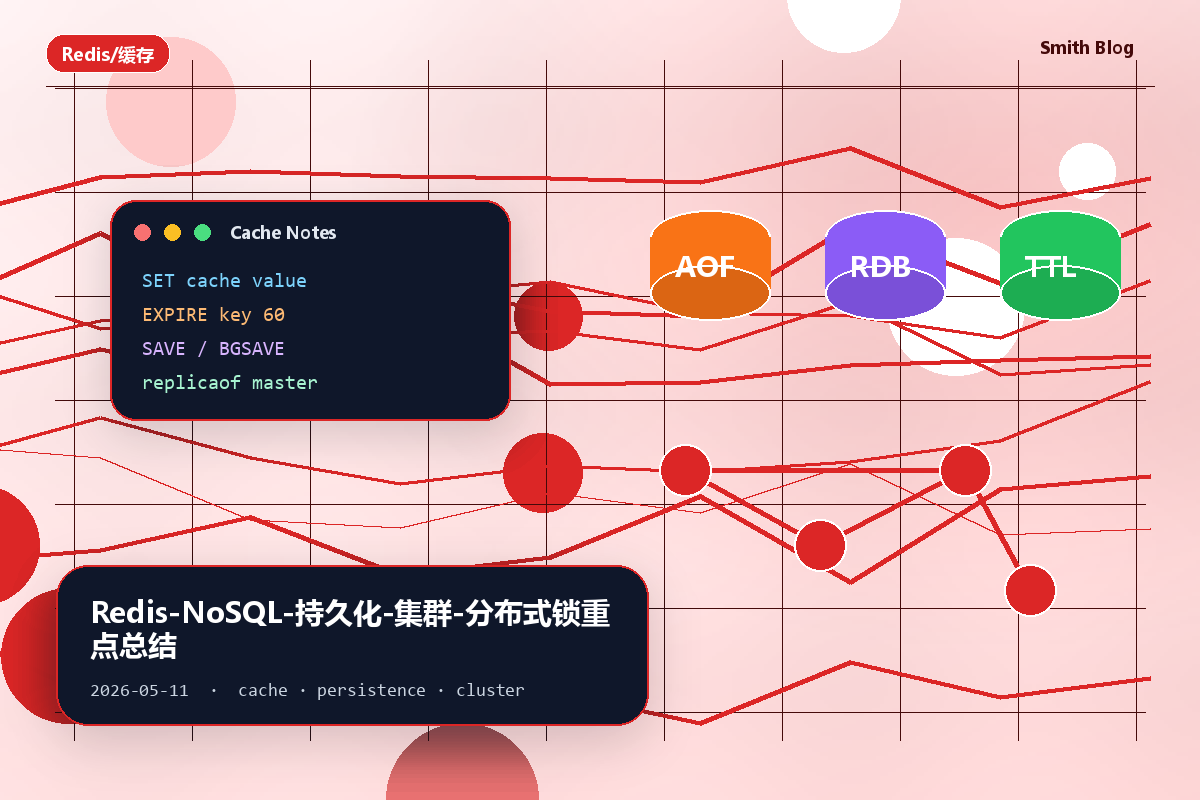 Redis-NoSQL-持久化-集群-分布式锁重点总结